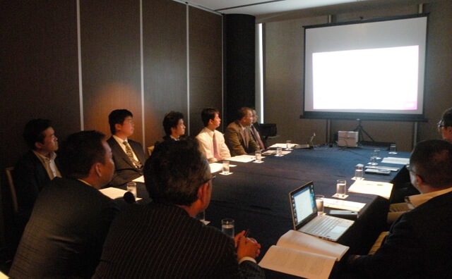 上期経営計画発表会